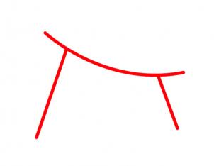 302x234 How To Draw How To Draw A Motorcycle For Kids - Simple Motorcycle Sketch