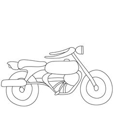 236x236 June 11th - Simple Motorcycle Sketch