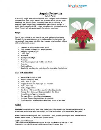 331x425 Free Christmas Skits - Simple Nativity Sketch