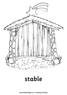 236x334 733 Best Simple Nativity Crafts For Kids Images In - Simple Nativity Sketch