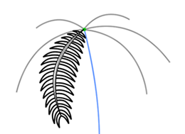 260x189 Cartoon Tree Drawing Lesson - Simple Palm Tree Sketch