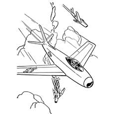 230x230 Top 35 Airplane Coloring Pages Your Toddler Will Love - Simple Plane Sketch