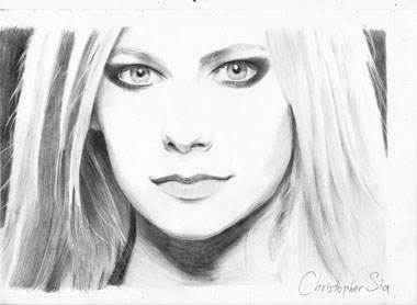 380x278 Pencil Portrait Tutorial How Beginners Learn To Draw Pencil - Simple Portrait Sketch