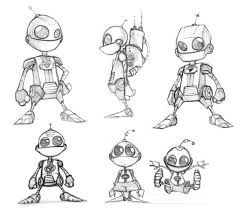 240x210 Image Result For Simple Robot Concept Art Concept Art In 2018 - Simple Robot Sketch