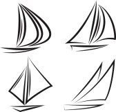 168x163 Simple Sailboat Drawing Clipart Panda - Simple Sailboat Sketch