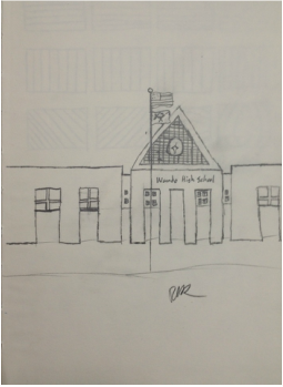 255x349 Wando Wednesday Sketches - Simple School Sketch