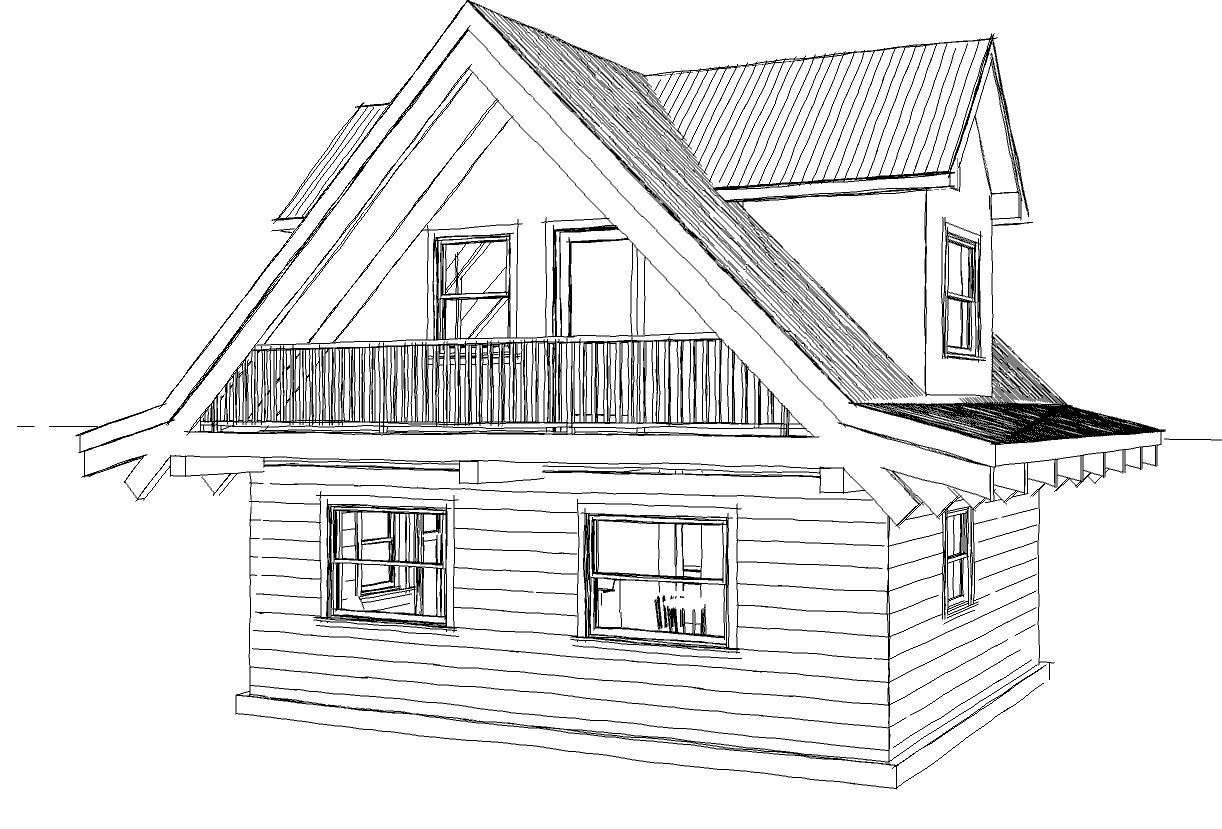 1222x829 Simple House Sketches Drawings Sketch Building Plans, Basic House - Simple Sketch Design