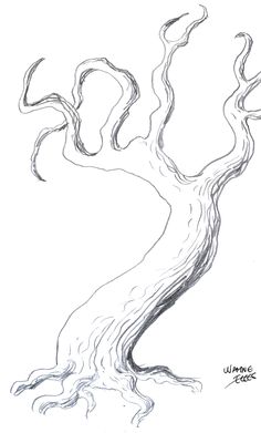 Simple Sketch Of A Tree