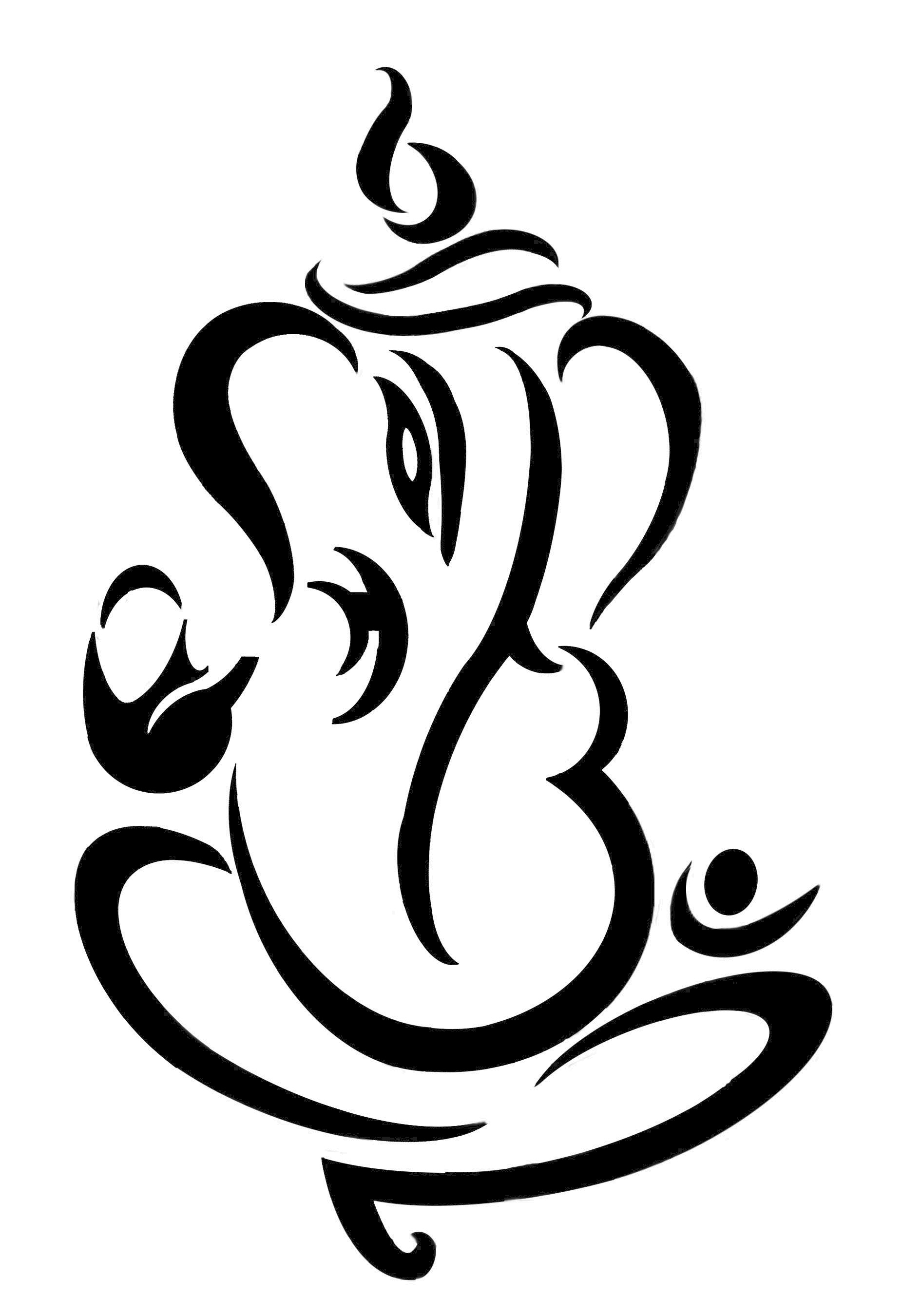 1851x2701 Ganesh Ji Sketch Gallery Images) - Simple Sketch Of Lord Ganesha