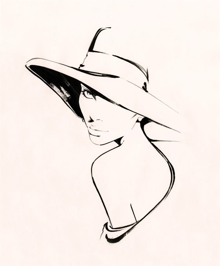 760x918 Best Sketches Sketchbooks Simple Sketch Girl Images On Designspiration - Simple Sketches