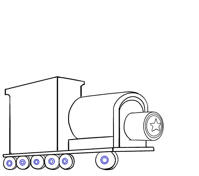 678x600 How To Draw A Train In A Few Easy Steps Easy Drawing Guides - Simple Train Sketch
