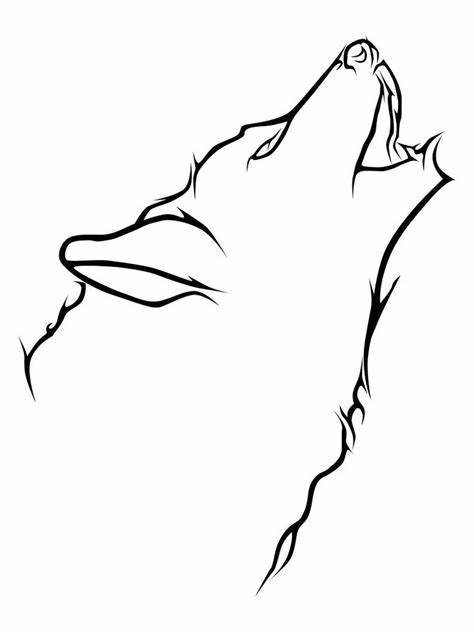 474x632 Simple Wolf Drawing. 225 Best Wolves 2 Drawing And - Simple Wolf Sketch