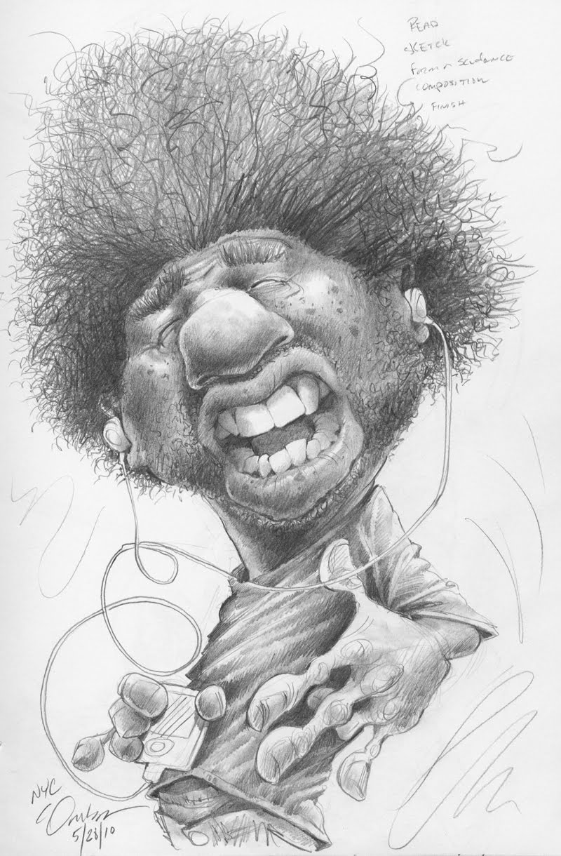 800x1220 Ny City Street Singer Drawn By Fire - Singer Sketch