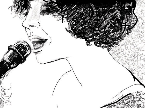 600x450 Singer, Sketch 2 By Evgenijab - Singer Sketch