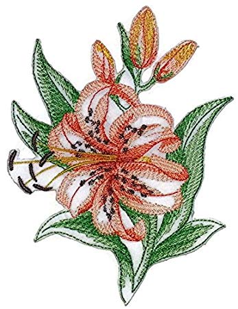 347x450 Custom Blooming Flowers Sketch[Sketched Tiger Lily - Single Flower Sketch