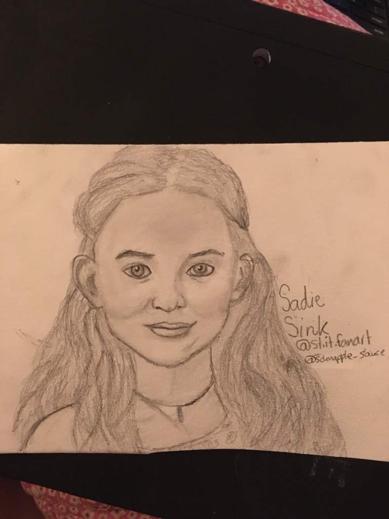 768x1024 Sadie Sink Drawing! Stranger Things Amino - Sink Sketch