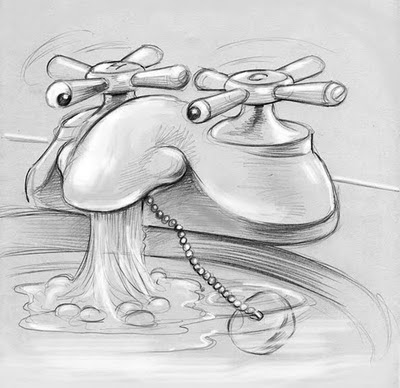 400x388 Sketch Of The Day Edm Combined. Draw A Sink, Draw A Nose - Sink Sketch