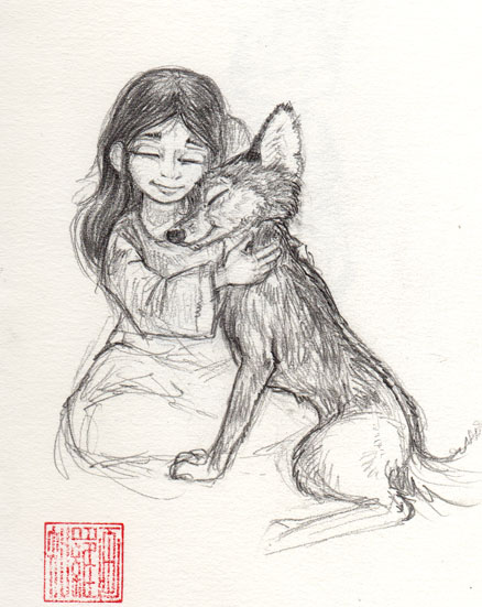 438x551 Coyote Sisters Sketch By Stevegallacci - Sisters Sketch