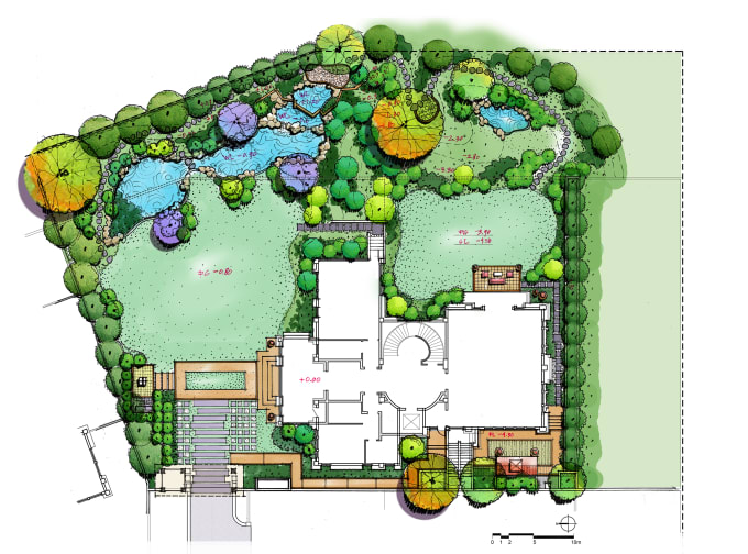 680x504 Do Hand Sketch Style Site Plan Or Landscape By Rayagungsp - Site Plan Sketch