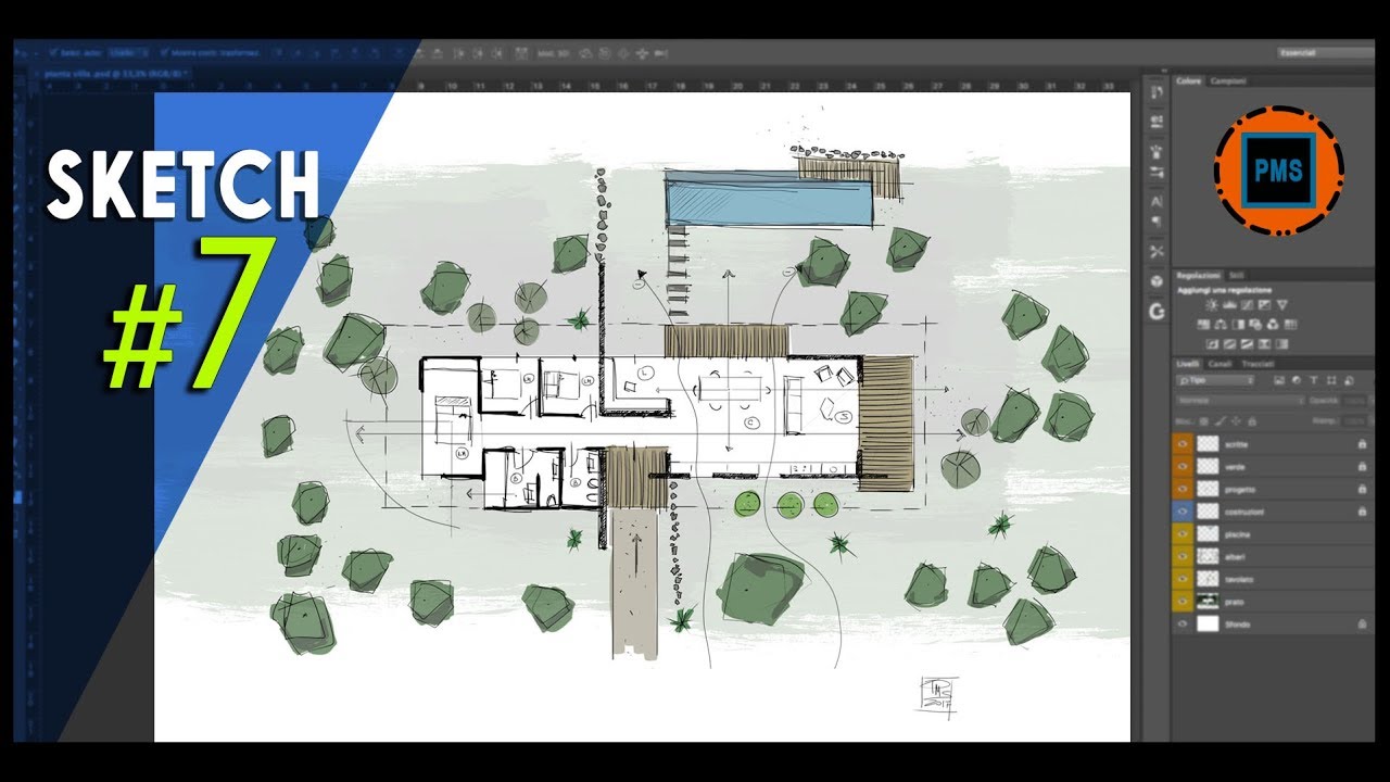 1280x720 Quick Sketch Site Plan - Site Plan Sketch