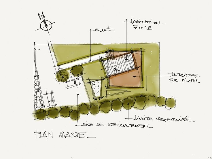 736x552 Architectural Sketch Site Plan Arch - Site Plan Sketch