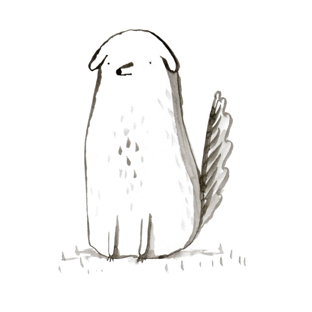 630x630 Sitting Dog - Sitting Dog Sketch