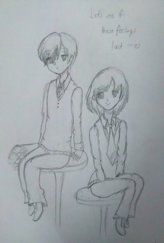 320x474 One Last Sketch Of A Situation I Had With This Guy I Like Before I - Situation Sketch