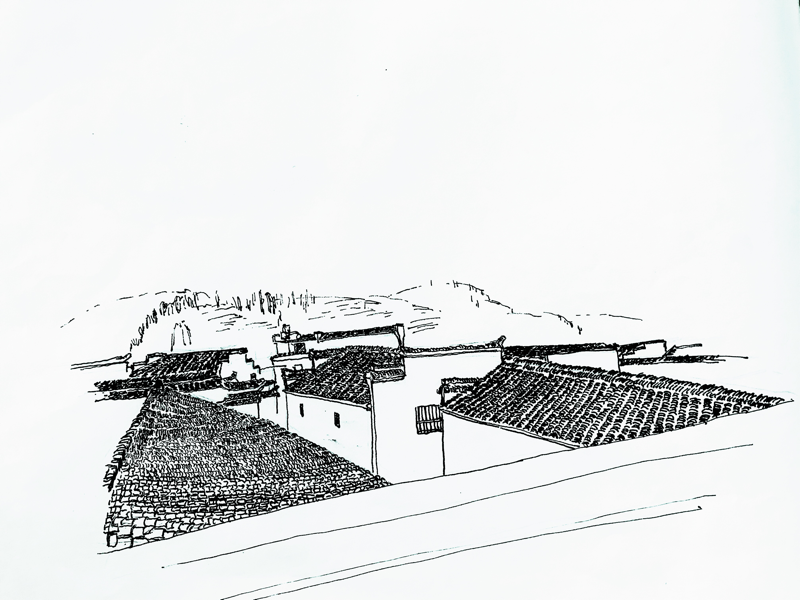 800x600 Sketch By Lironghui - Situation Sketch