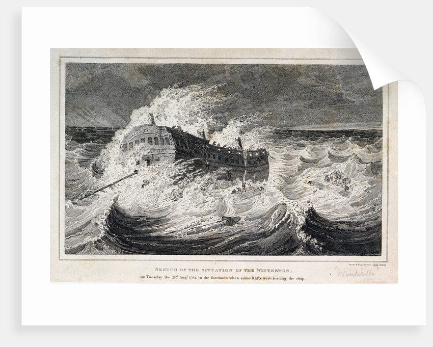 850x681 Sketch Of The Situation Of The Winterton, On Tuesday The 21 August - Situation Sketch