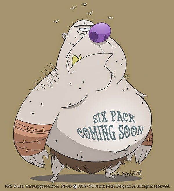 600x658 Peter Delgado Jr. Sketch Blog Six Pack Abs - Six Pack Sketch