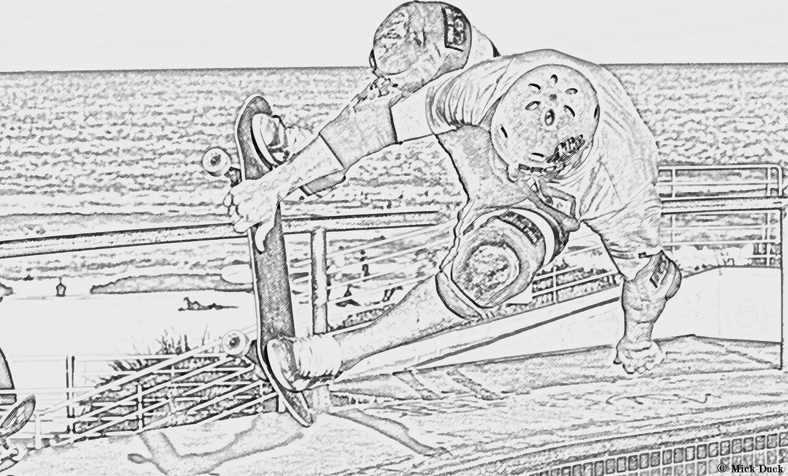 1600x966 Mick Duck Photo Happy Friday - Skatepark Sketch