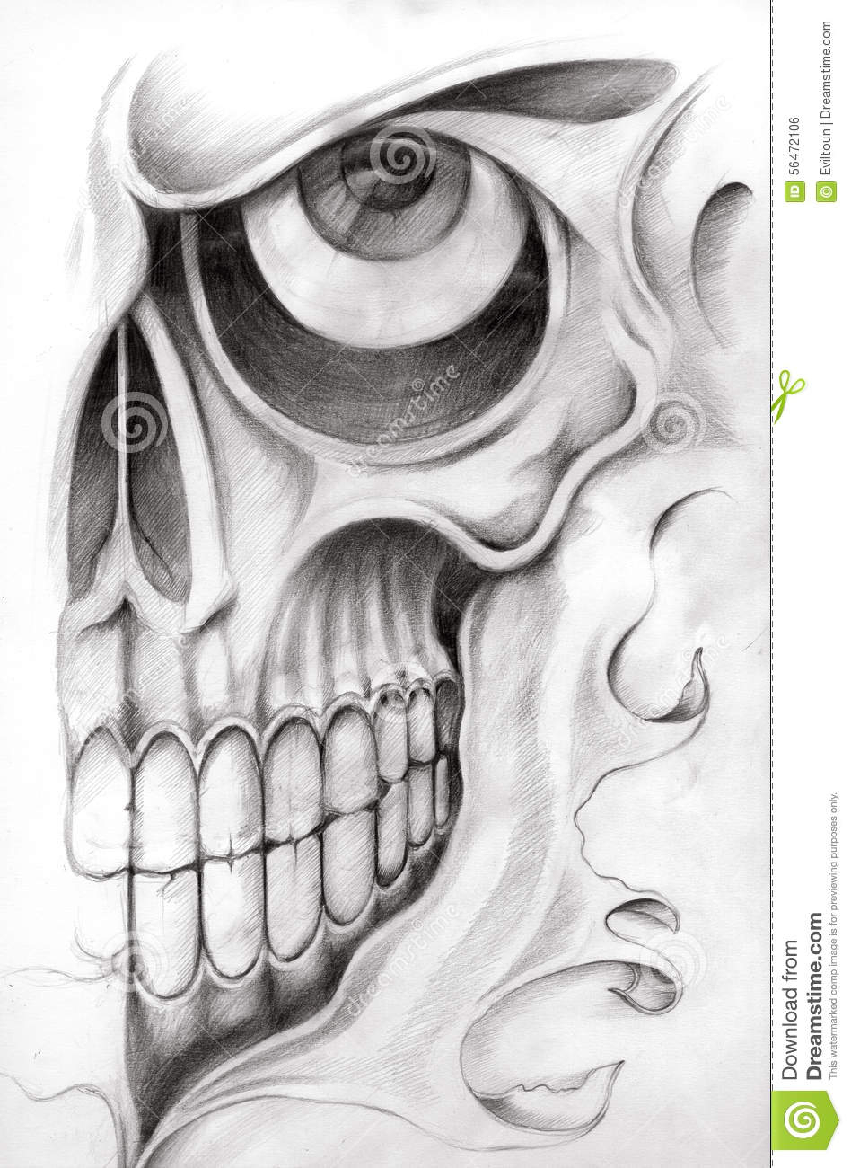948x1300 Skull Pencil Pen Cool Drawing Pictures - Skeleton Face Sketch