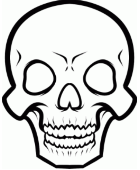 473x574 Ways To Improve Drawing Amp How To Draw Skeleton Face And Skull - Skeleton Face Sketch