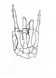 236x324 Skeleton Hand Sketch Tumblr - Skeleton Hand Sketch