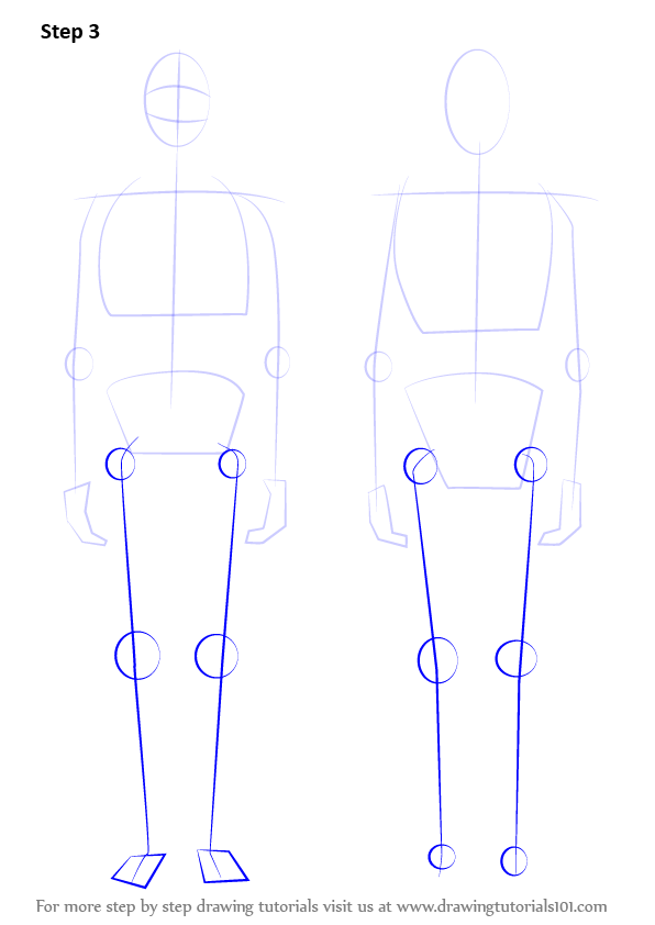 596x842 Learn How To Draw A Skeleton (Everyday Objects) Step By Step - Skeleton Sketch Easy