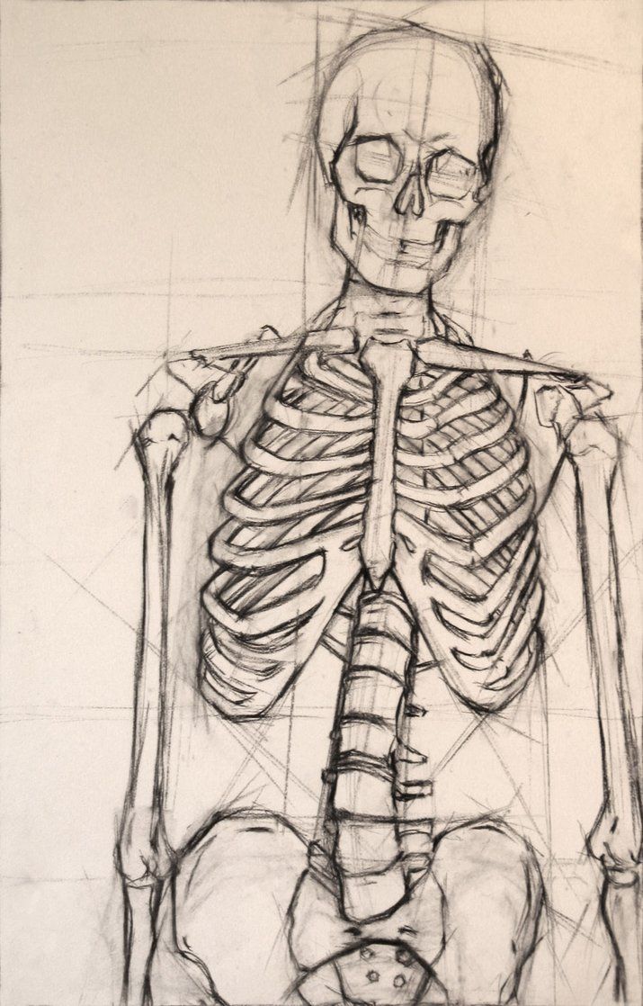 715x1118 Skeleton By Xaviar12321 Draw Amp Sketch - Skeleton Sketch Easy