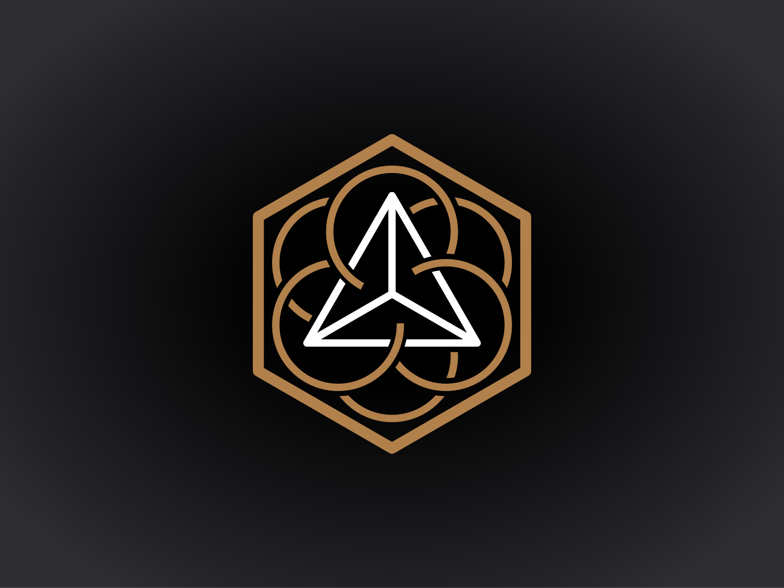 1600x1200 Mystic 3 Dimensional Line Logo By Liz Hixon - Sketch 3 Logo