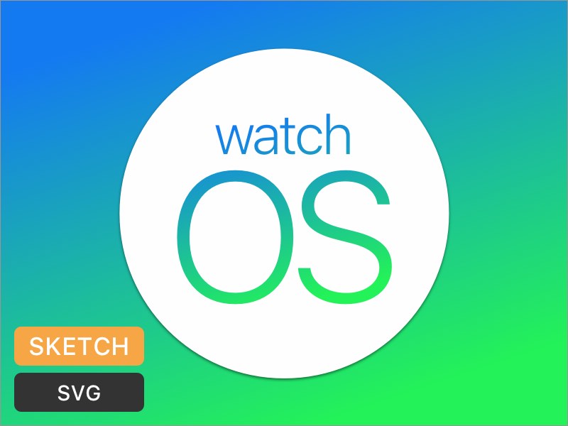 800x600 Watchos 3 Logo (Sketch + Svg) - Sketch 3 Logo