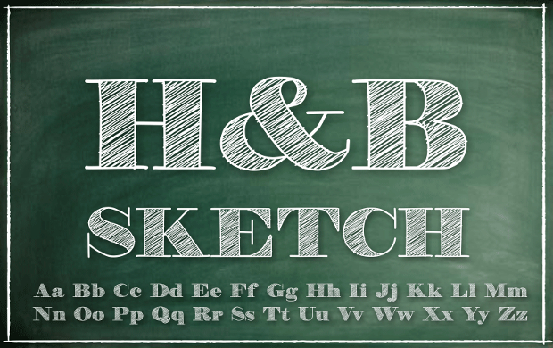 620x390 Sketch Fonts - Sketch 3d Font