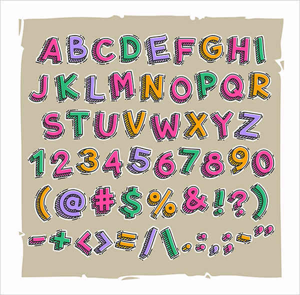 Sketch 3d Font at Explore collection of Sketch 3d Font