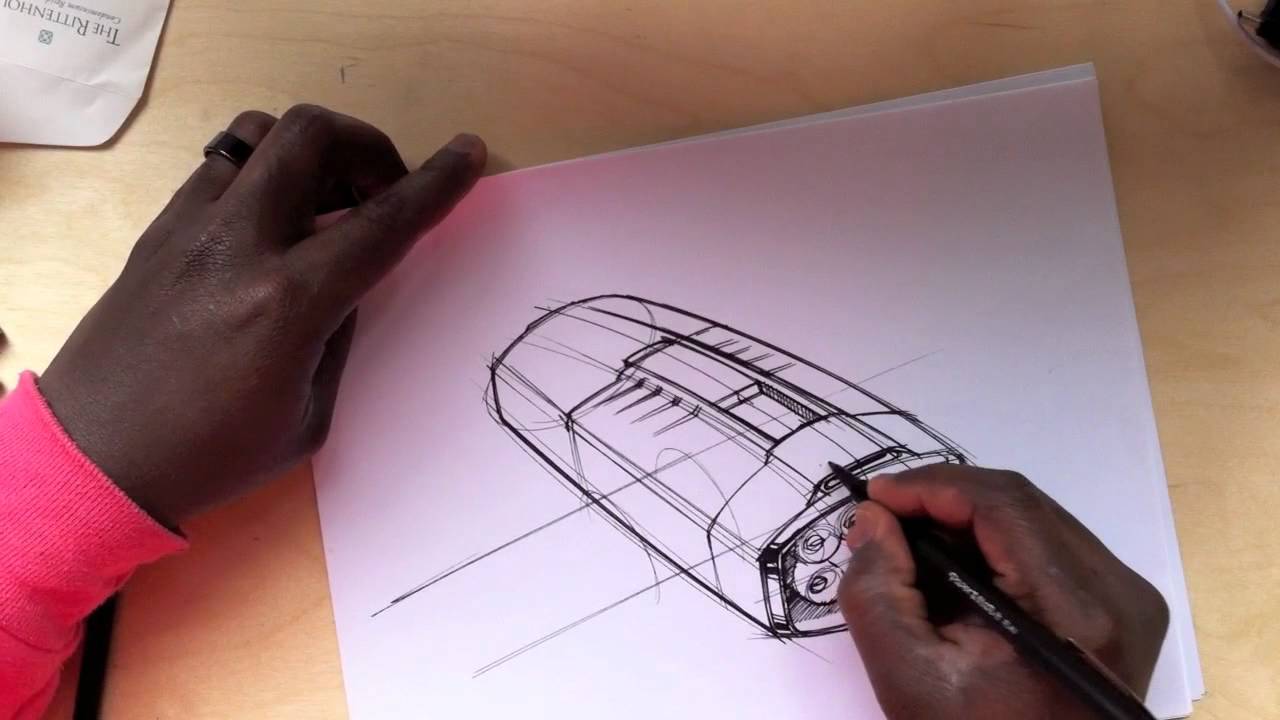 1280x720 Sketch A Day 371 Bike Light - Sketch A Day