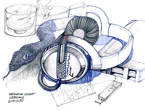 600x460 Sketch A Day On Behance - Sketch A Day