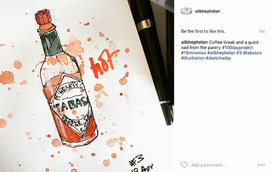 550x350 Spring Plans For Garden And Sketch A Day - Sketch A Day