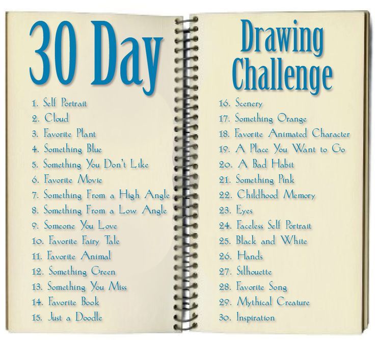 736x667 Image Result For 30 Day Drawing Challenge Something To Try Out - Sketch A Day Challenge