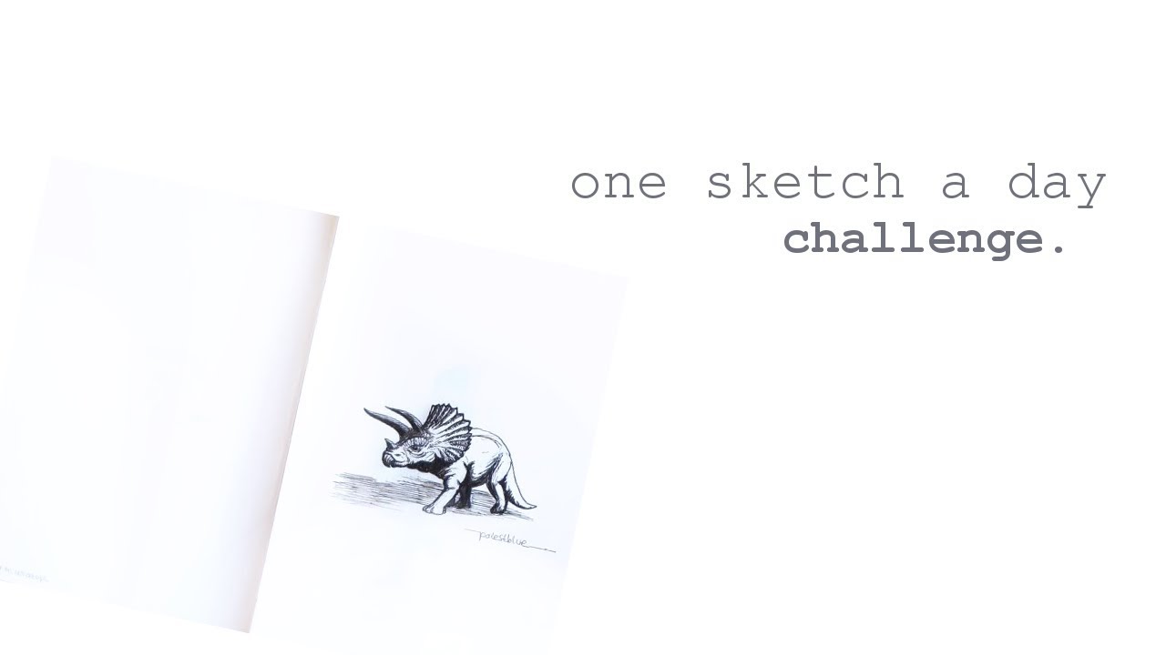 1280x720 One Sketch A Day Challenge Sketchbook Tour - Sketch A Day Challenge