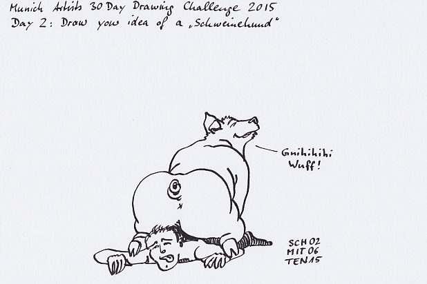 618x412 Rainer Schmitten Painting - Sketch A Day Challenge