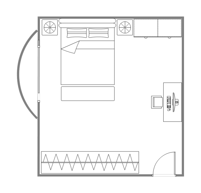 650x623 Room Template - Sketch A Room Layout