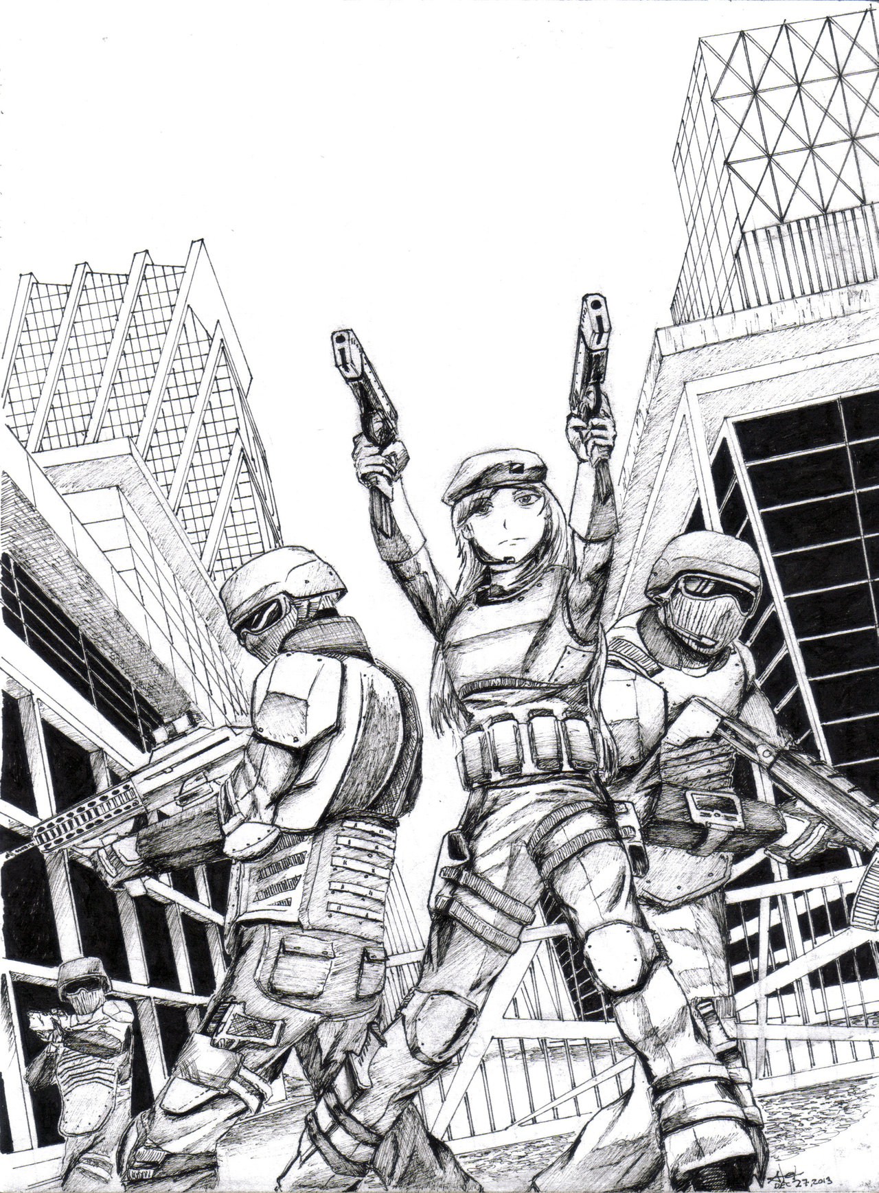 1280x1737 Action Sketch By Drawer888 - Sketch Action