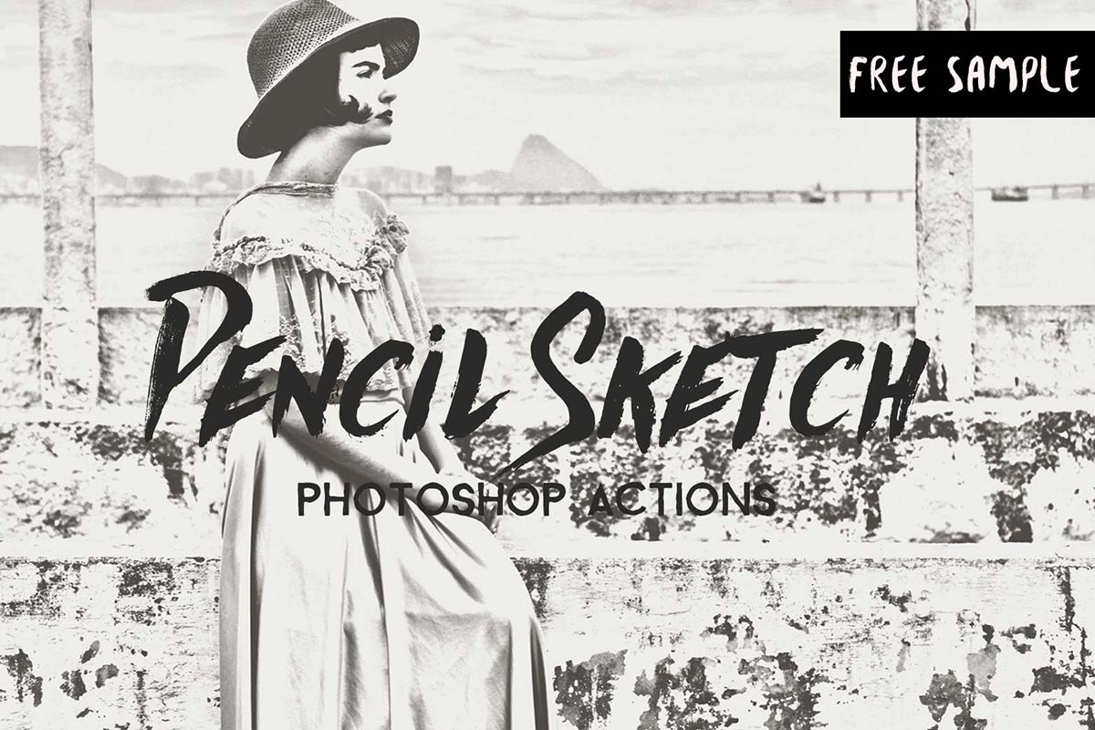 1200x800 2048 Free Photoshop Actions To Improve Your Photography - Sketch Action