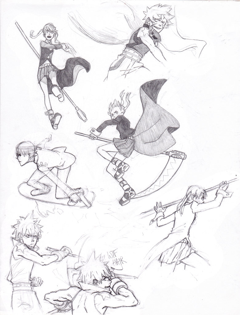 780x1023 Action Sketches By Jazzie560 - Sketch Action